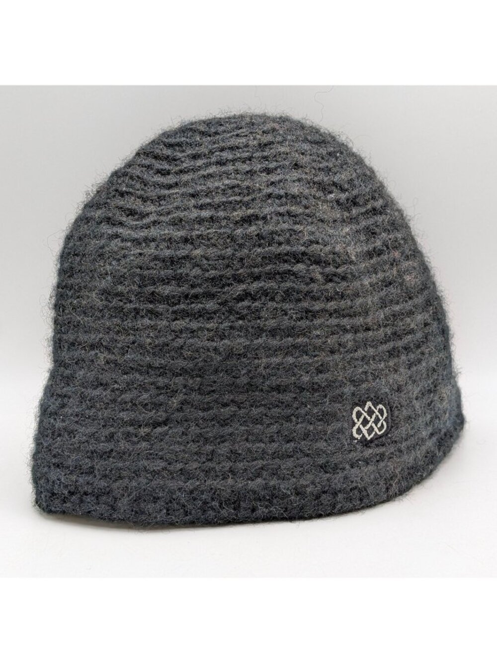 Sherpa Adventure Gear 100% Wool Knit Hat OSFM Fleece Lined Nepal Black Beanie